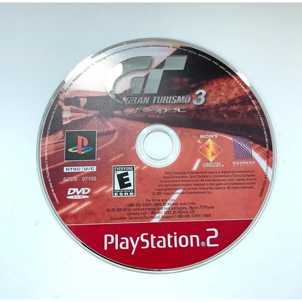 Gran Turismo 3 A-spec Sony PlayStation 2 PS2 Complete CIB Tested And Working